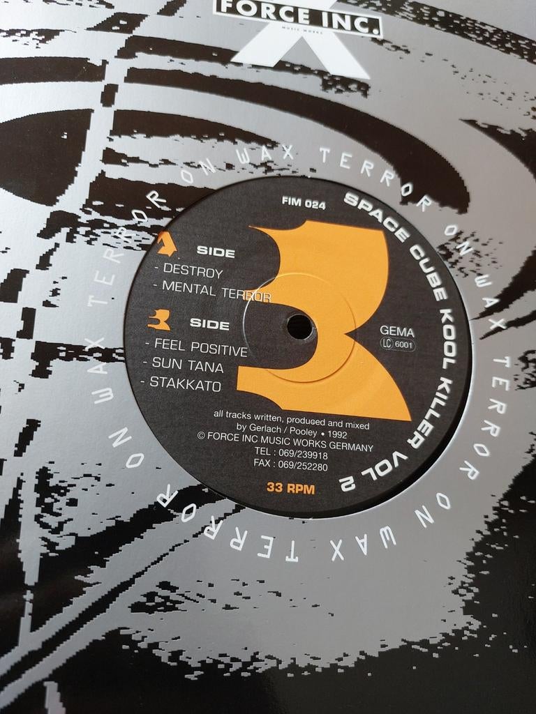 Space Cube  - Kool Killer vol2. 12", Ophalen of Verzenden, Gebruikt, 12 inch, Disco