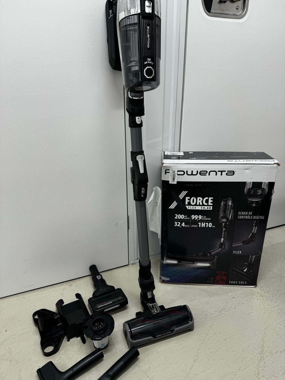 Rowenta X-Force Flex 14.60 Steelstofzuiger met accessoires, Witgoed en Apparatuur, Stofzuigers, Contact-nl@tefal.com, Draadloos