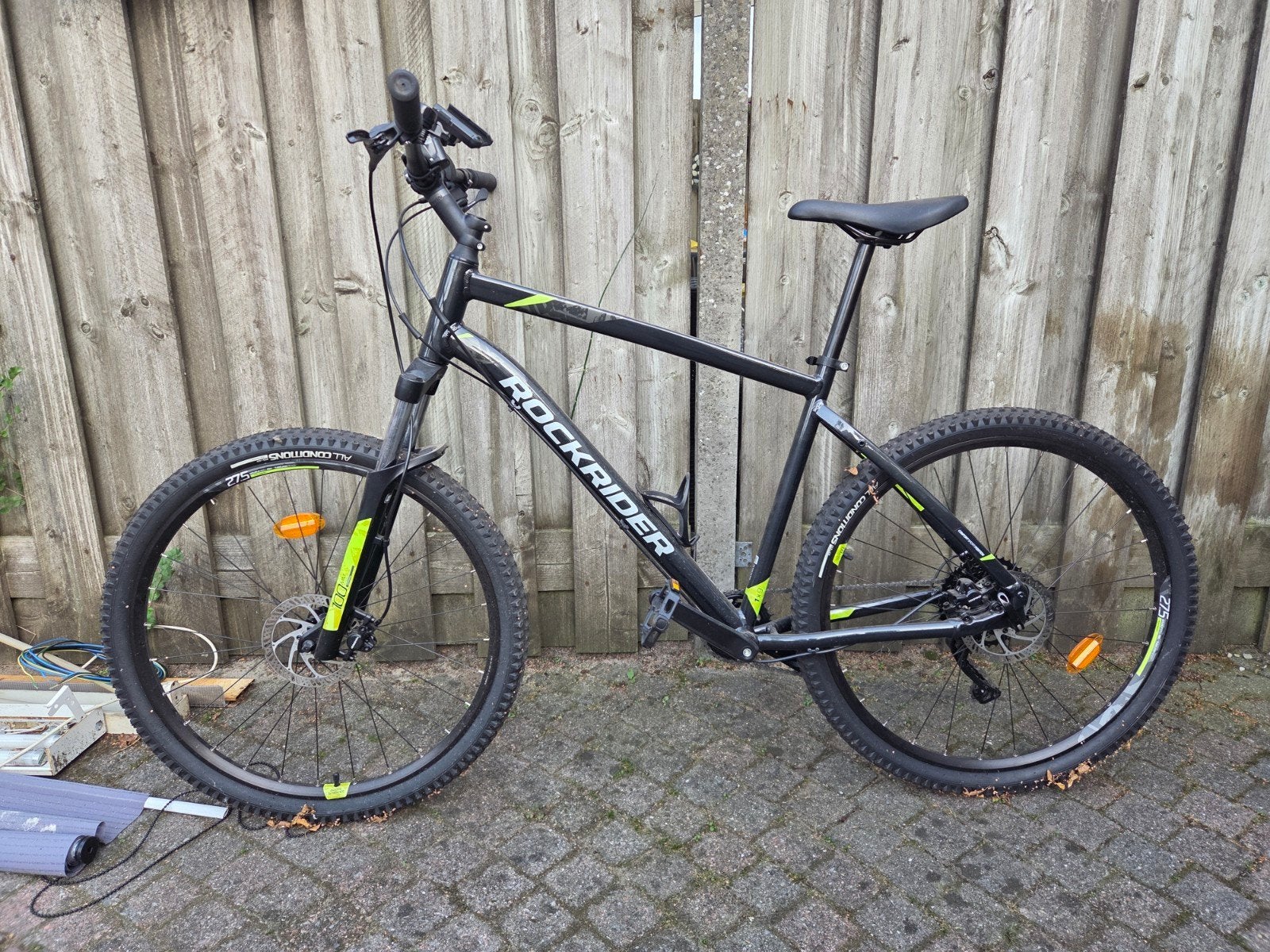 Rockrider ST 530 Mountainbike - Weinig gebruikt, XL frame, 2, 57 cm of meer, Hardtail, Heren, Zo goed als nieuw