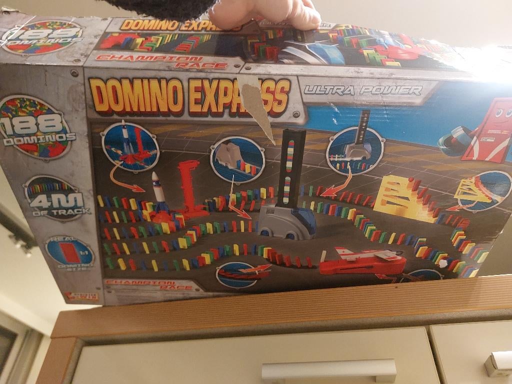 Domino Express ULTRA POWER & CRAZY RACE       µ1h, Kinderen en Baby's, Speelgoed | Bouwstenen, Ophalen