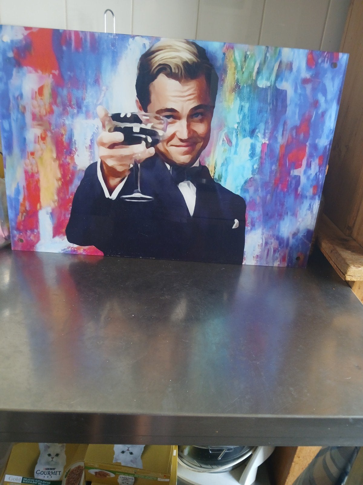 plexiglas met afbeelding 60 bij 40, Ophalen