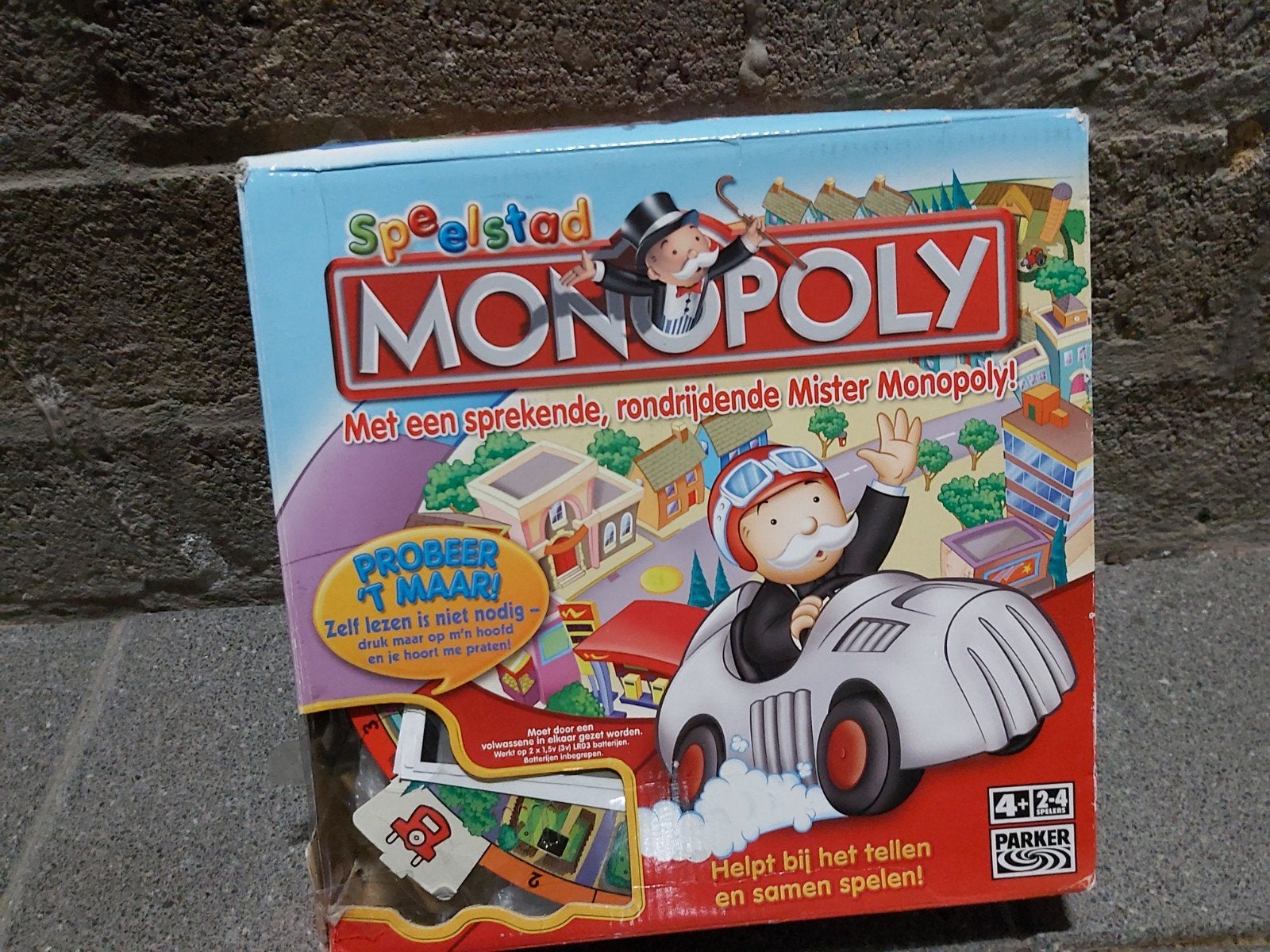 Monopoly. Speelstad. Compleet., Drie of vier spelers, Ophalen of Verzenden, Zo goed als nieuw, Parker