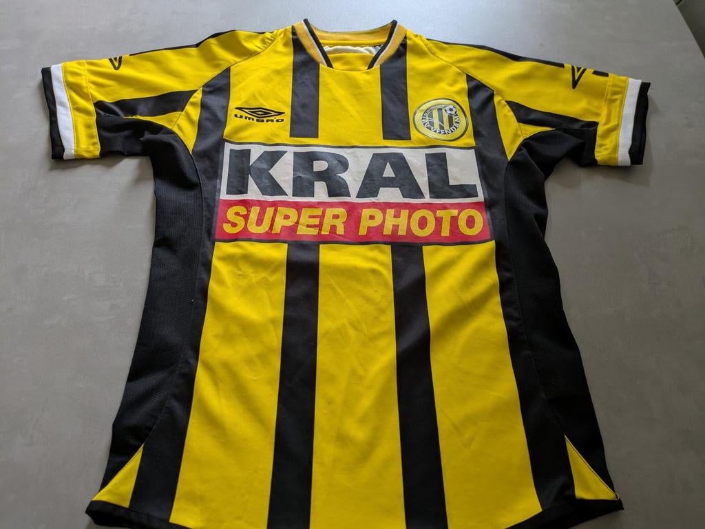 Voetbalshirt SC Veendam vintage shirt 2003 Zeldzaam, Ophalen of Verzenden, Zo goed als nieuw, Shirt