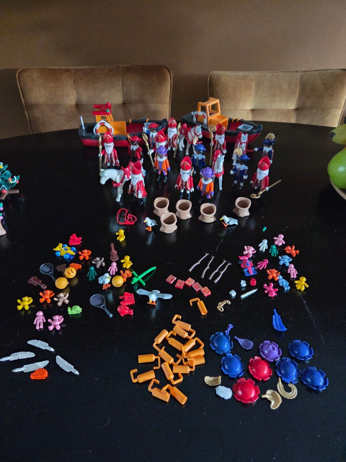 Sinterklaas en Zwarte Piet - Verzameling Playmobil, Ophalen of Verzenden, Zo goed als nieuw