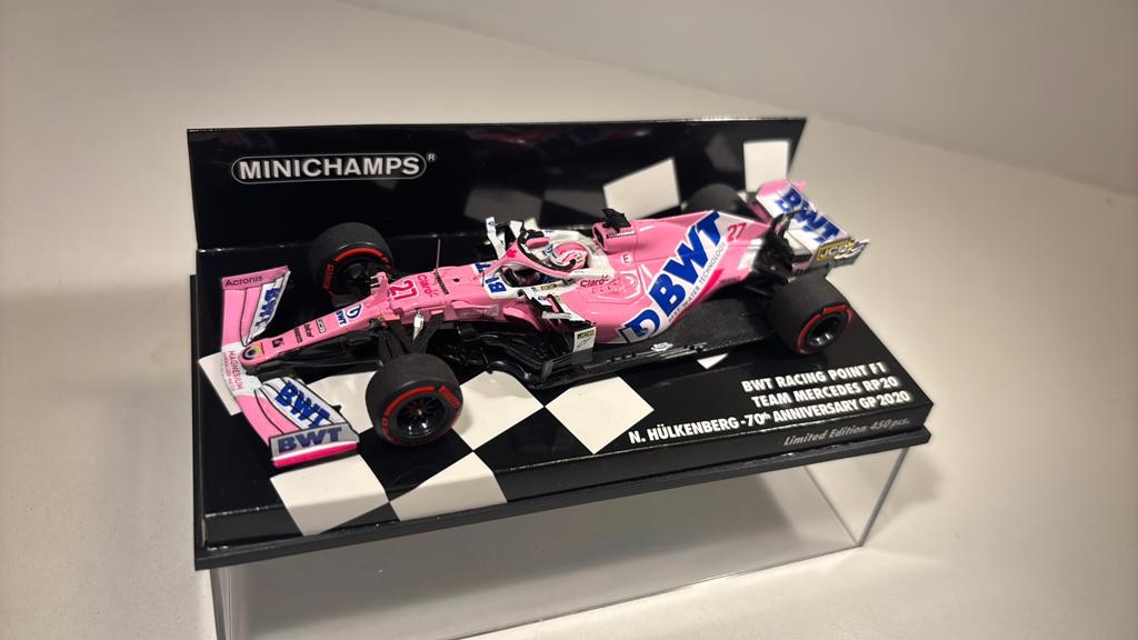 F1 bwt racing piont rp20 n.hulkenberg 2020 minichamps 1.43, Auto, Ophalen of Verzenden, MiniChamps, A