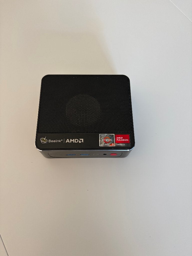 Beelink SER5 MiniPC, AMD Ryzen 5 5600H, 32GB DDR4, 512GB SSD, Ophalen, Gebruikt, 32 GB, Beelink