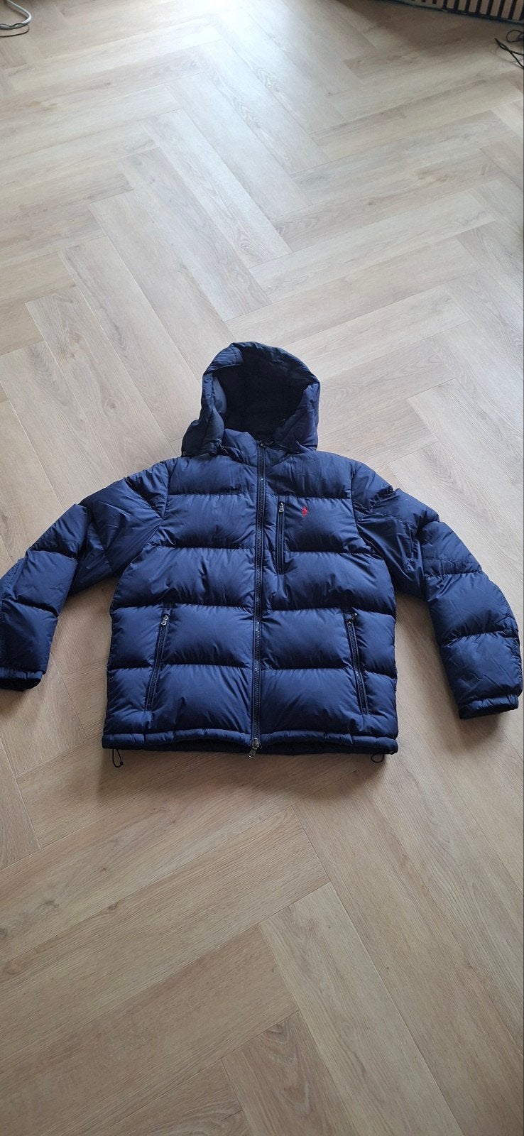 Orginele Ralph Lauren winterjas XL, Ophalen of Verzenden, Zo goed als nieuw, Maat 56/58 (XL), Blauw