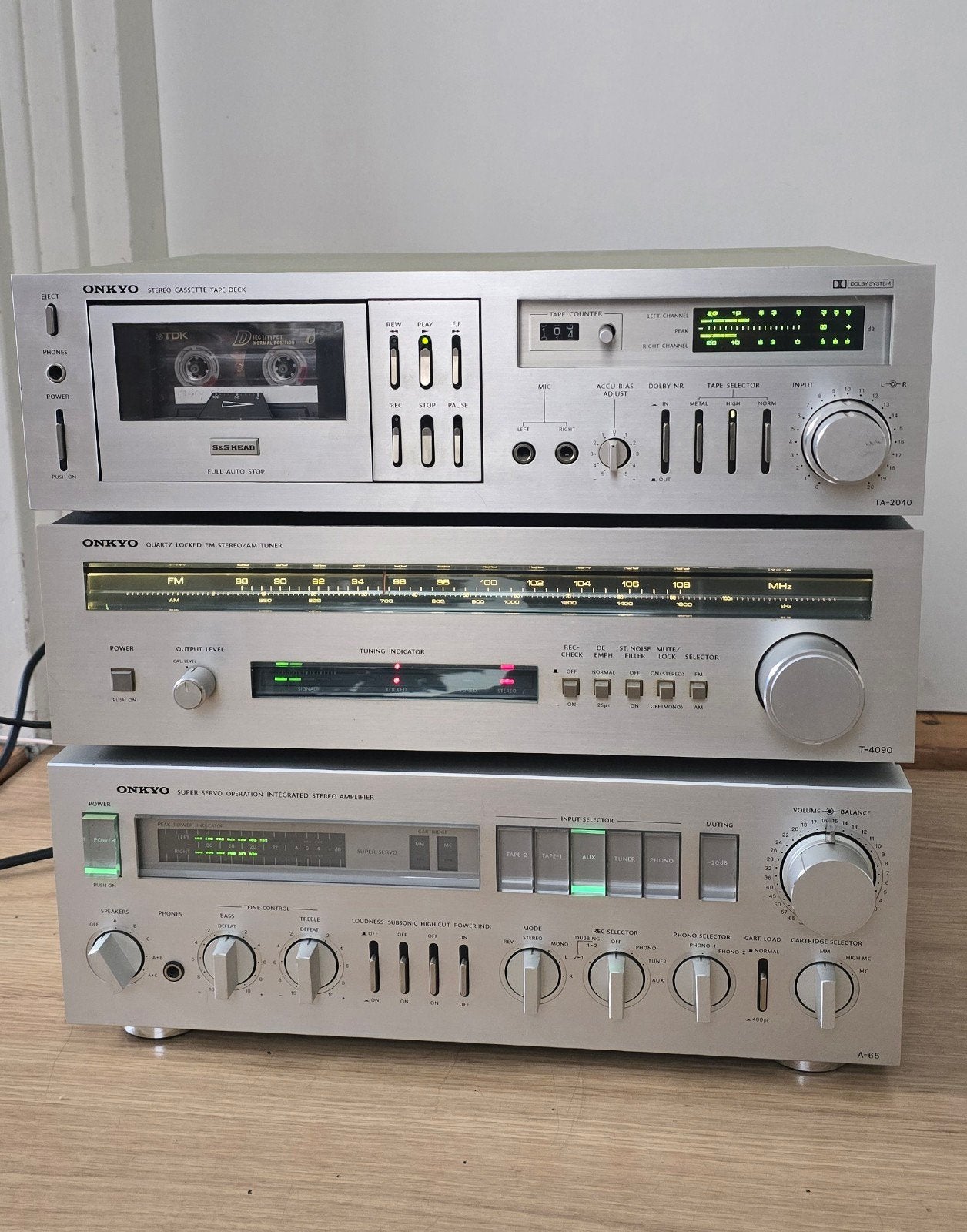 Onkyo A-65, Ophalen