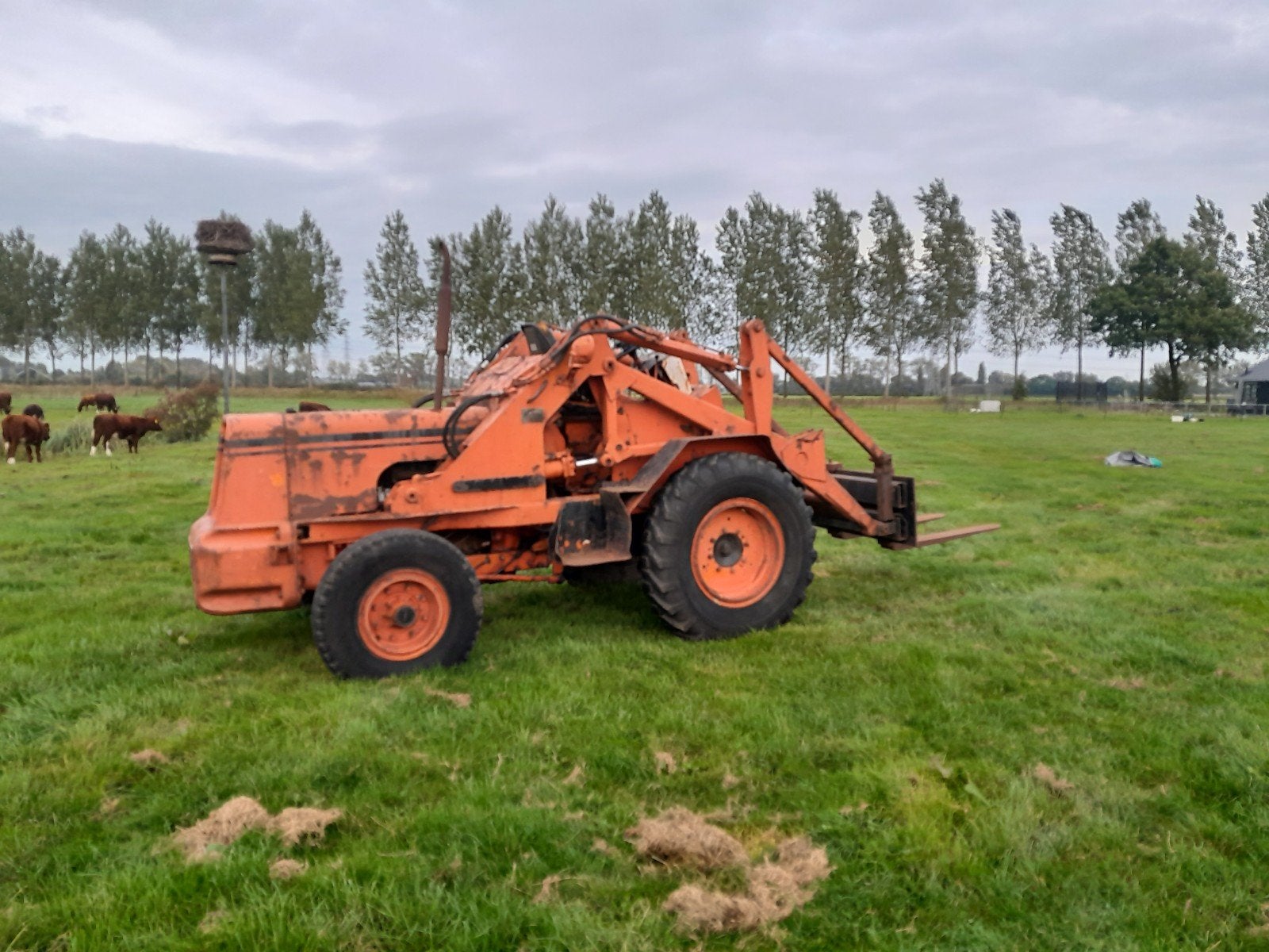 Shovel Benfra, Ophalen, Gebruikt