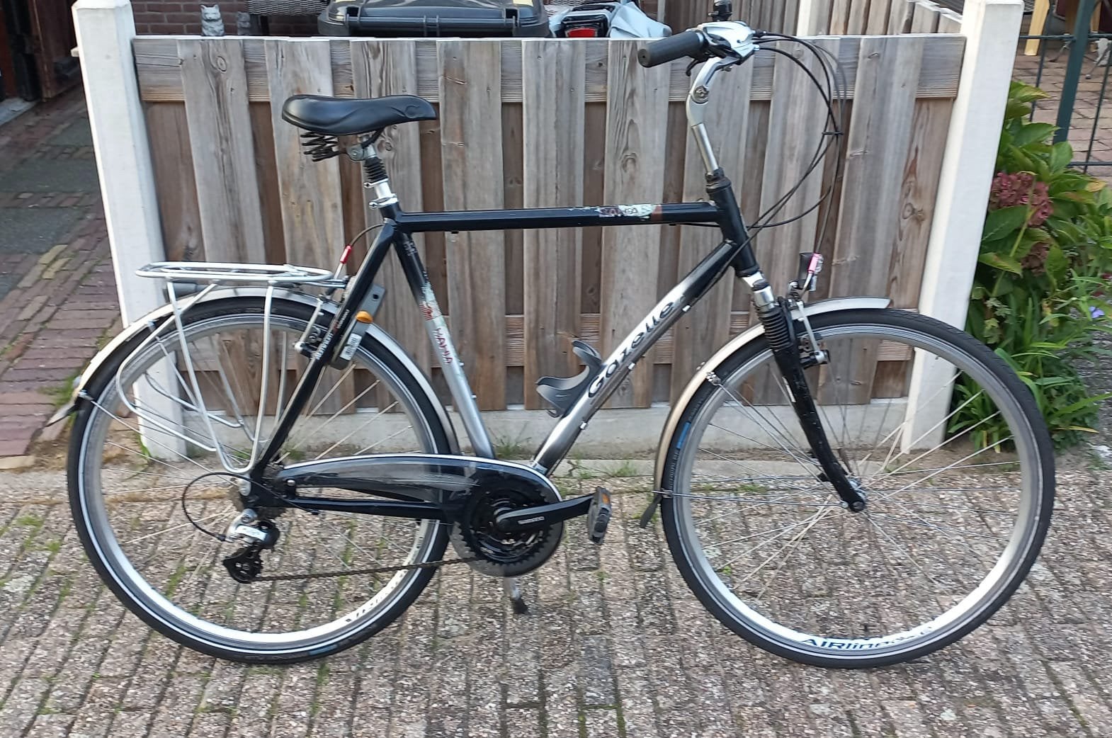 Gazelle Bahia heren hybride fiets, Ophalen, Zo goed als nieuw, Gazelle