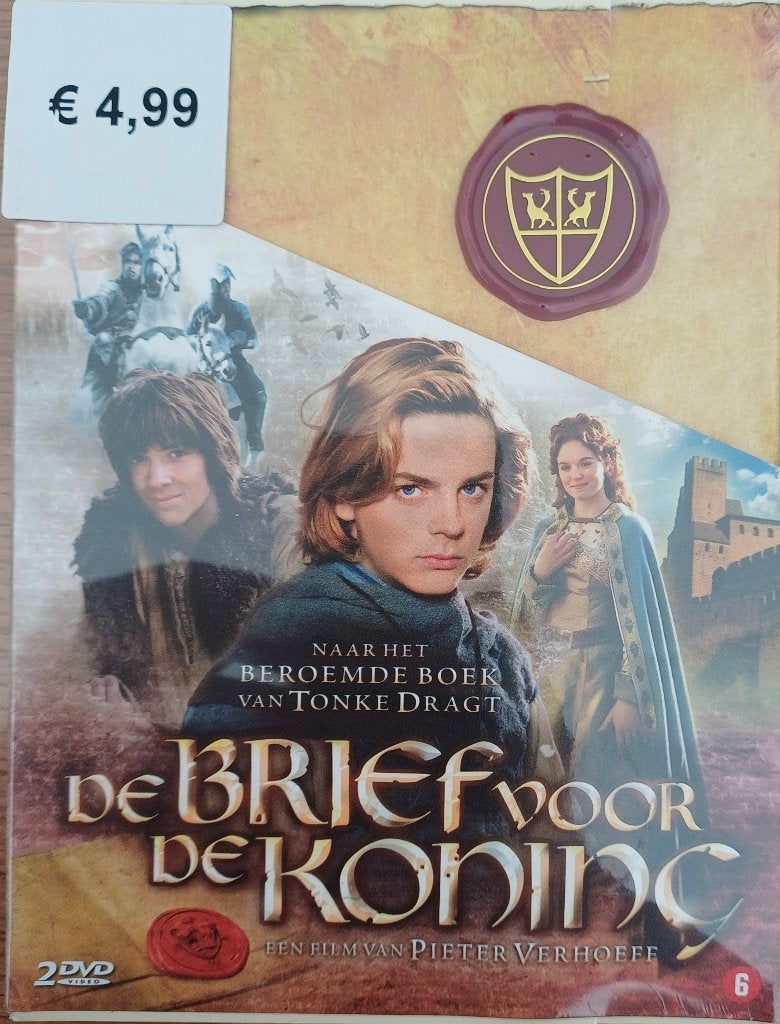 2+1 GRATIS DVD De brief voor de koning - nieuw - Tonke Dragt, Avontuur, Ophalen of Verzenden, Vanaf 6 jaar, Nieuw in verpakking