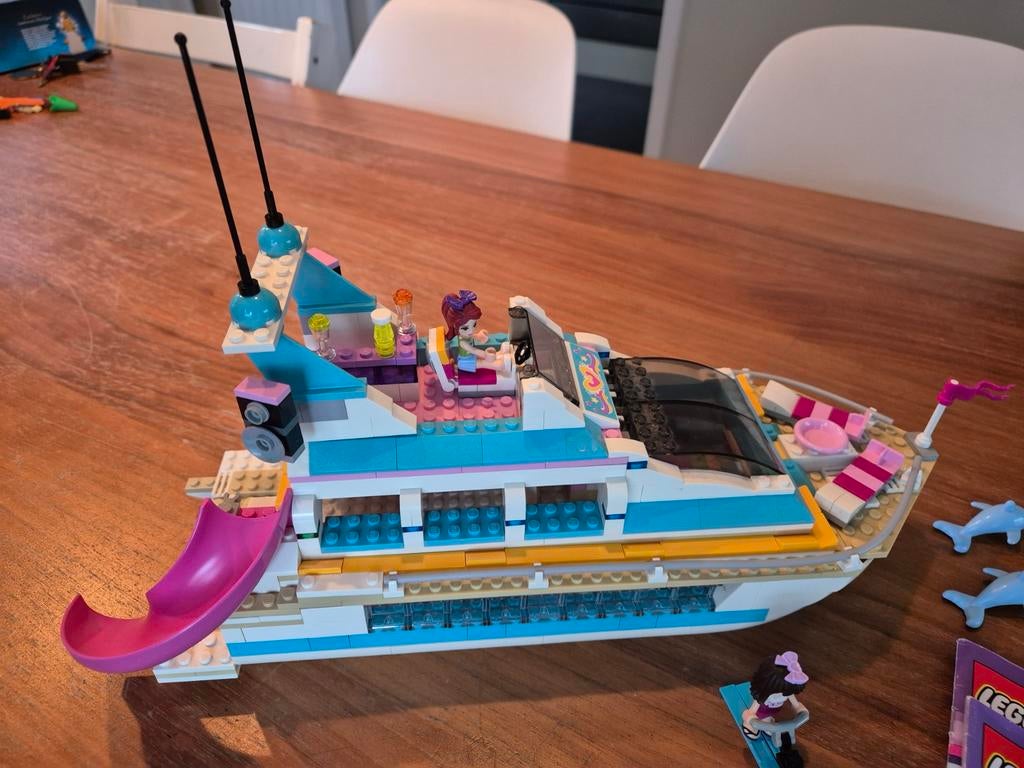 Lego Friends Cruiseboot 41015 compleet met instructies, Kinderen en Baby's, Speelgoed | Duplo en Lego, Compleet, Lego, Friends
