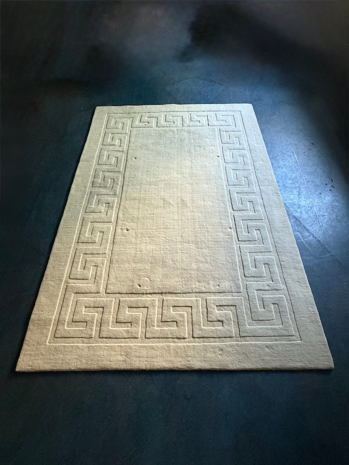 Vloerkleed 290 x 200 wolwit merk mont blanc, Huis en Inrichting, Ophalen, Gebruikt, Rechthoekig, 200 cm of meer