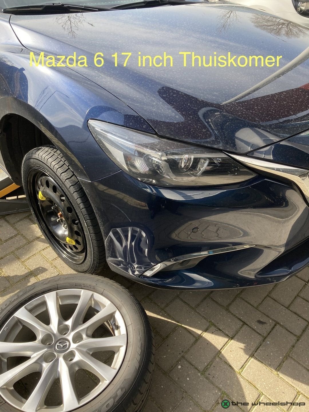 Thuiskomer Reservewiel MAZDA 3 6 CX3 CX30 CX5 CX60  17 inch, Gebruikt, -, Banden en Velgen, Ophalen of Verzenden