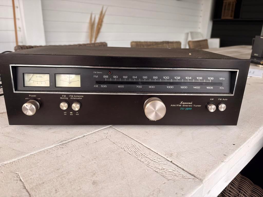Sansui AMFM Stereo Tuner TU-3900, Ophalen, Gebruikt