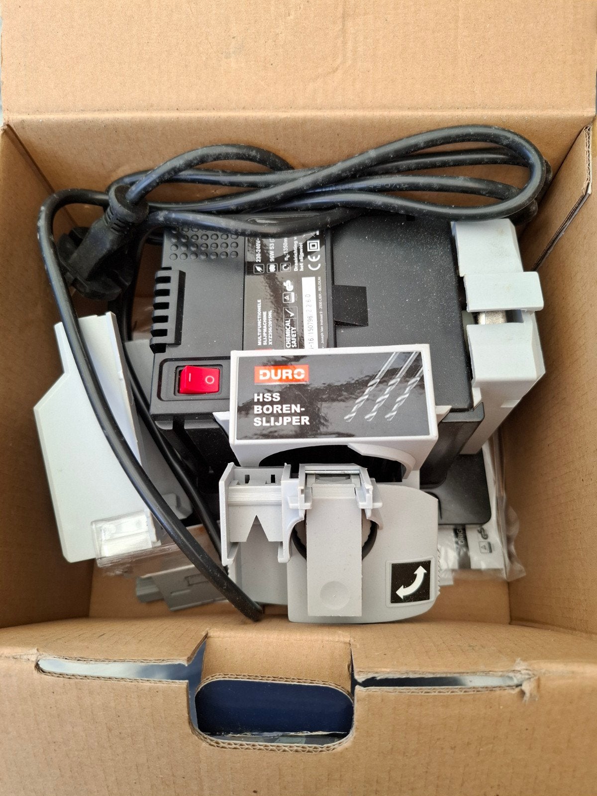 Duro Multifunctionele Slijpmachine XYZ356NL - Nieuw in doos, Doe-het-zelf en Verbouw, Ophalen, Zo goed als nieuw