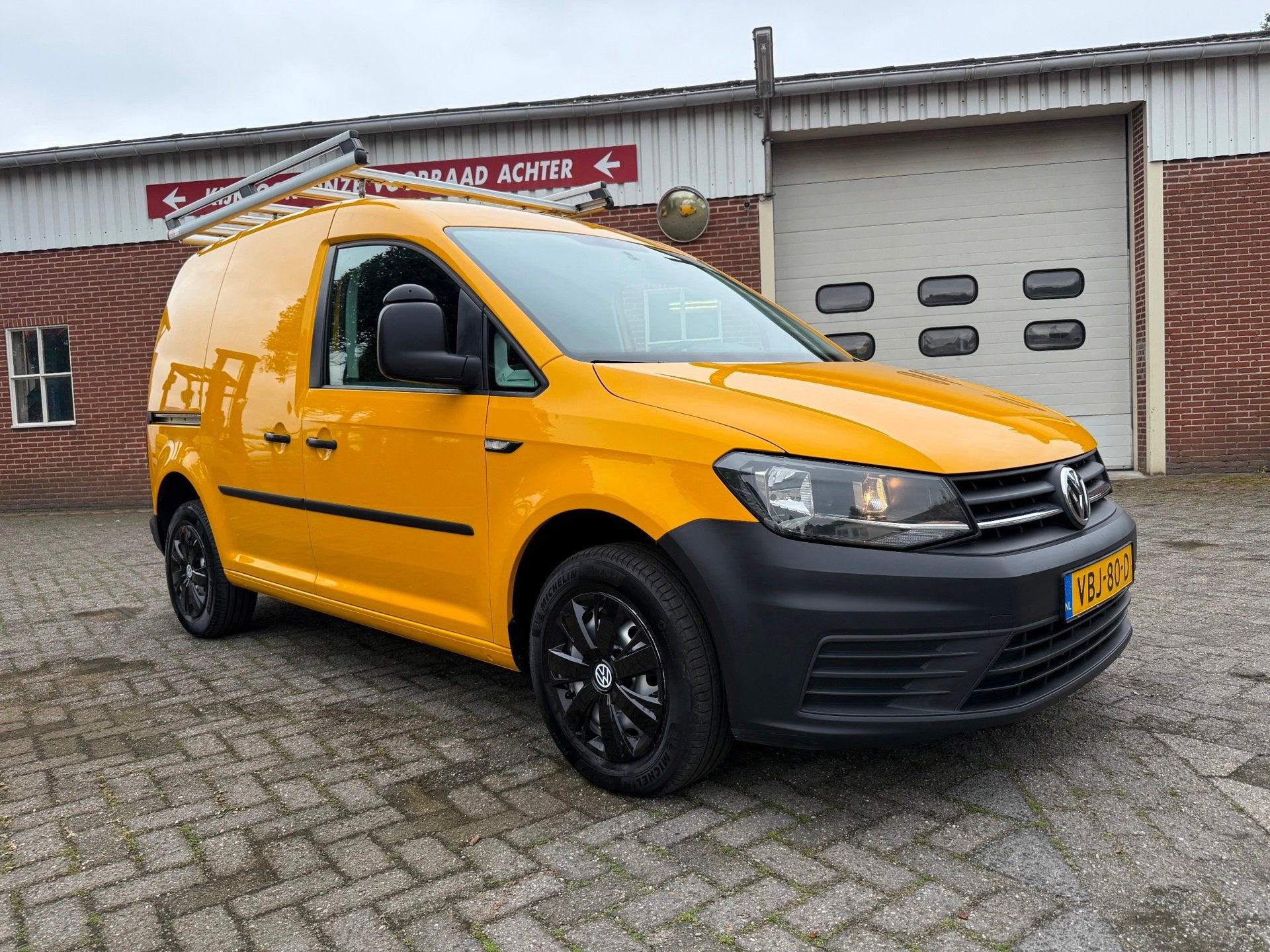 Volkswagen Caddy 2.0 TDI L1H1 airco cruise imperiaal euro 6, Auto's, Bestelauto's, Gebruikt, 4 cilinders, Volkswagen, Bedrijf