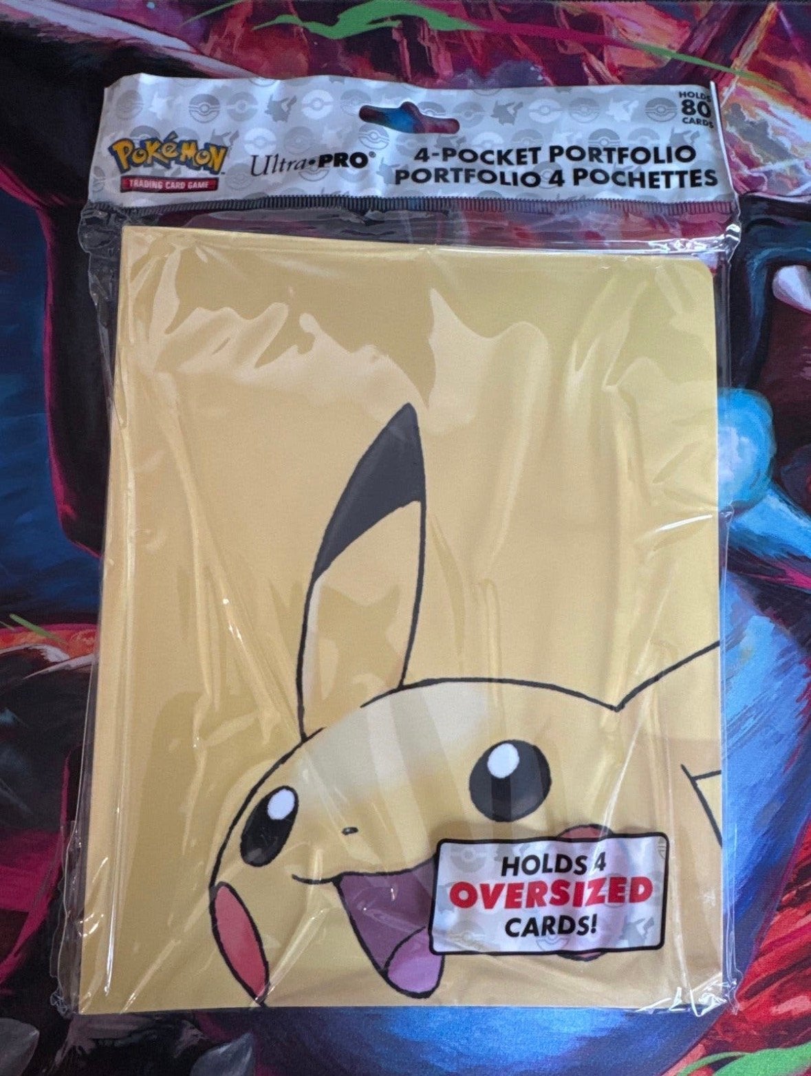 Pikachu 4-pocket portfolio - Ultra Pro Pokémon map, Ophalen of Verzenden, Nieuw, Boek of Catalogus