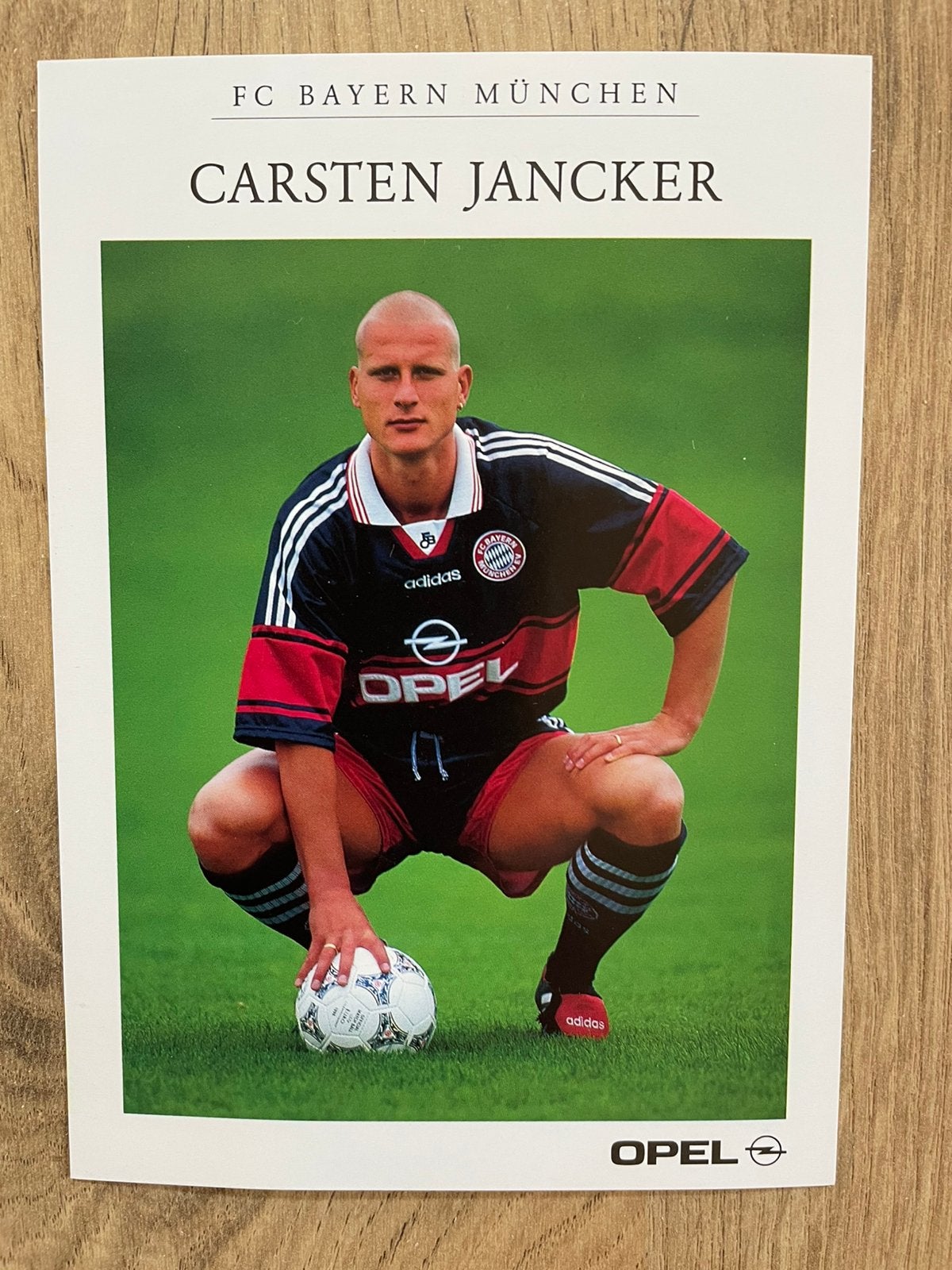 Fotokaart Carsten Jancker (Bayern München)., Ophalen of Verzenden, Nieuw, Buitenlandse clubs, Spelerskaart