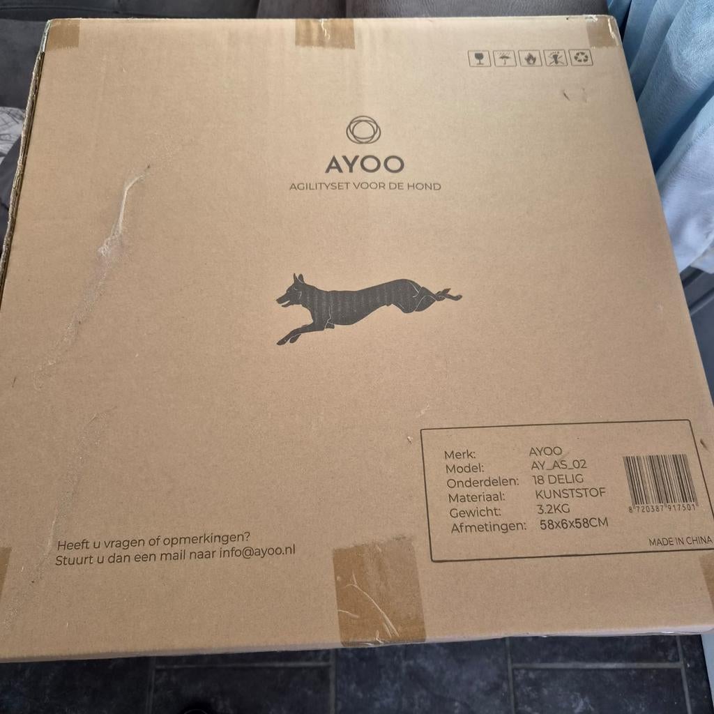 Honden agility set, Ophalen of Verzenden