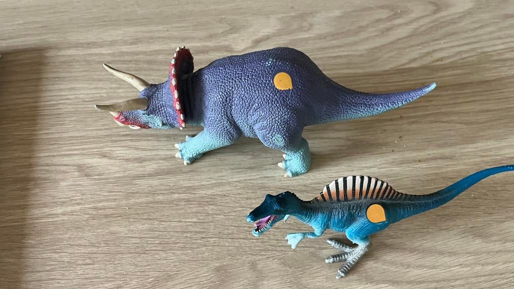 Dieren tiptoi olifant, cheeta, leeuwenwelp, dino’s, Kinderen en Baby's, Ophalen of Verzenden, Gebruikt