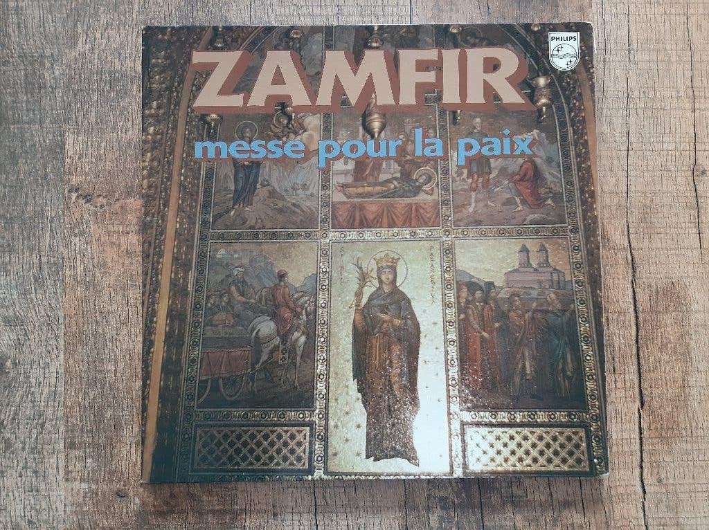 LP Gheorghe Zamfir / Messe pour la paix (1976), LP, Gebruikt, Inclusief binnenhoes, Ophalen of Verzenden