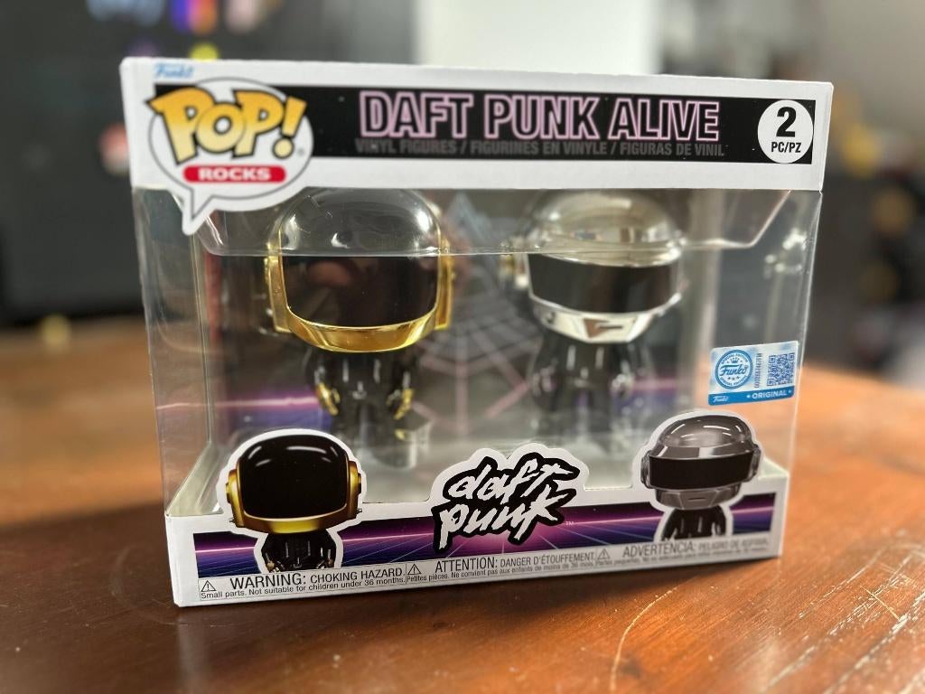 Funko Pop! Daft Punk Alive 2-pack (exclusive), Ophalen of Verzenden, Nieuw