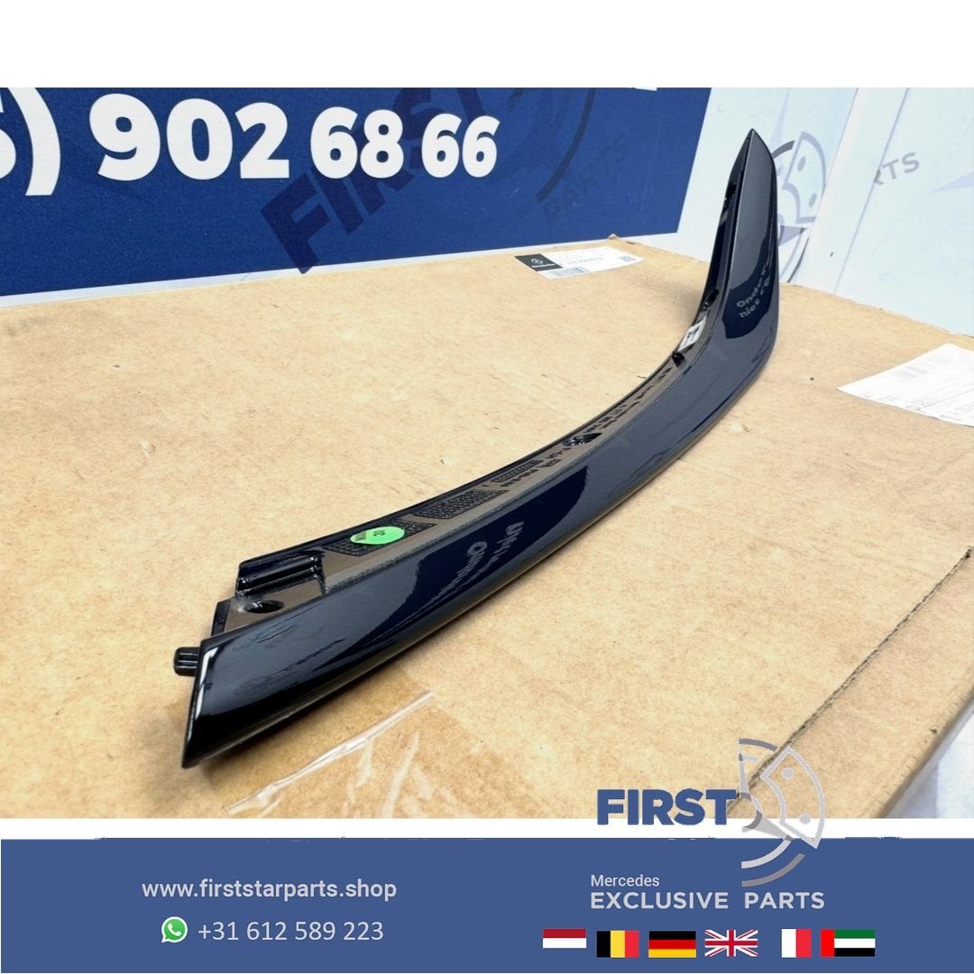 W177 A45 AMG VOORBUMPER AERO SPLITTER LINKS of RECHTS 2018-2, Gebruikt, Voor, Ophalen of Verzenden, -