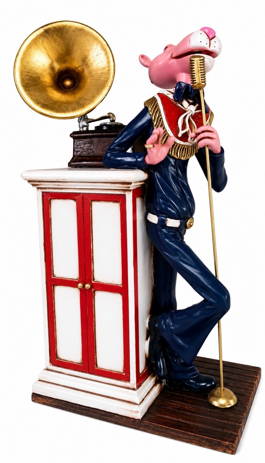 Groot origineel Pink Panther beeld - ca. 45 cm hoog, Verzamelen, Ophalen