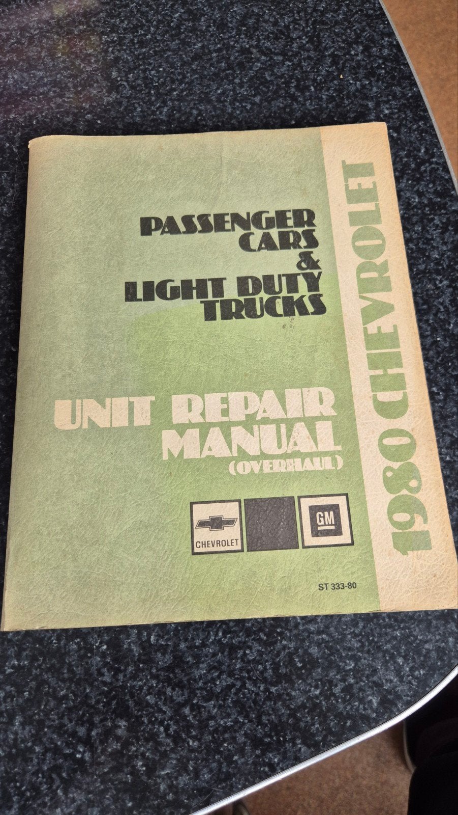 1980 Chevrolet Reparatiehandleiding, Ophalen