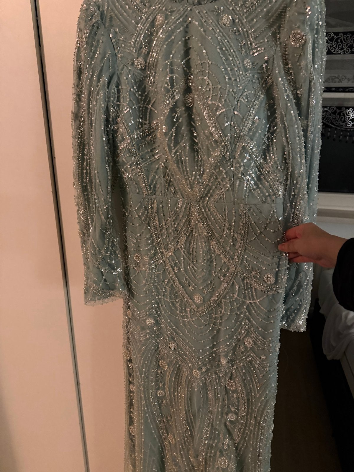 avondjurk vol stenen maat 36, Kleding | Dames, Maat 38/40 (M), Ophalen of Verzenden, Zo goed als nieuw, Onder de knie