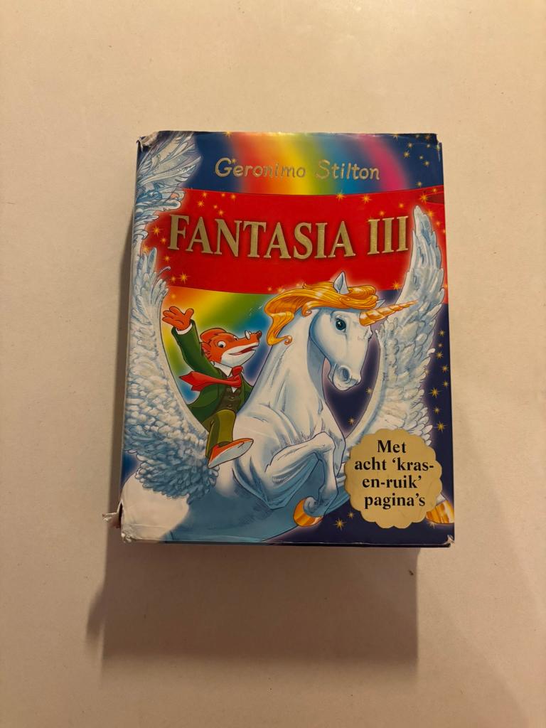 Geronimo stilton fantasia iii - avontuurlijk kinderboek!, Ophalen of Verzenden, Zo goed als nieuw, Geronimo Stilton, Fictie algemeen