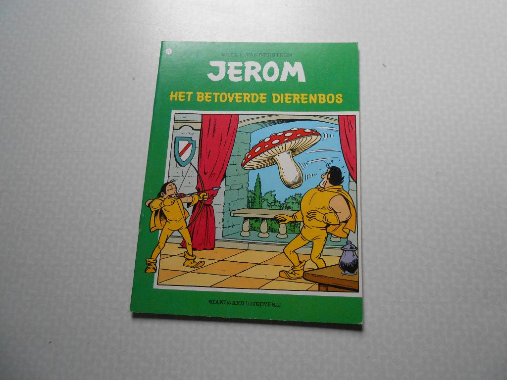Jerom 75 Het betoverde dierenbos 1978 1ste druk., Willy Vandersteen, Eén stripboek, Nieuw, Ophalen of Verzenden