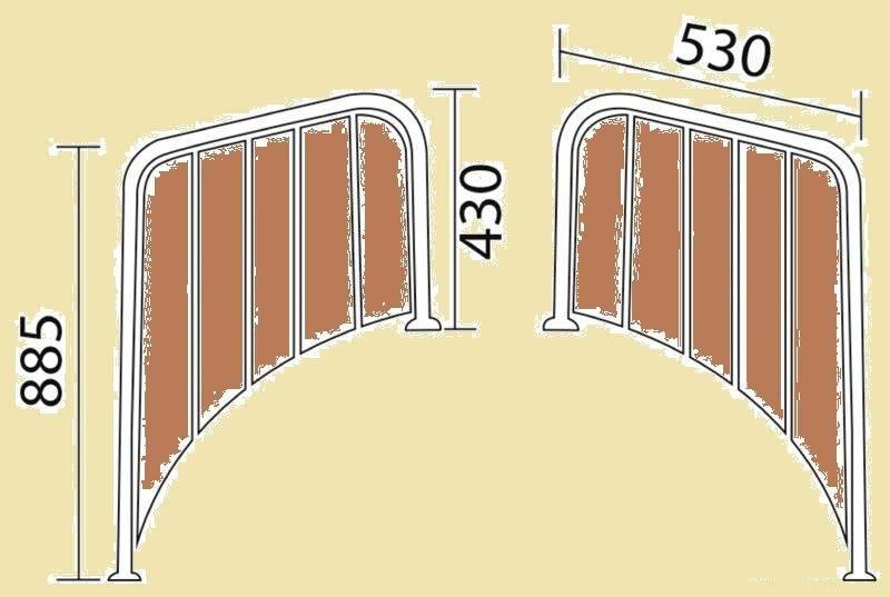 340 Zwemplateau's voor ronde/spitse achtersteven. € 845,00, Ophalen of Verzenden, Nieuw, Motor en Techniek