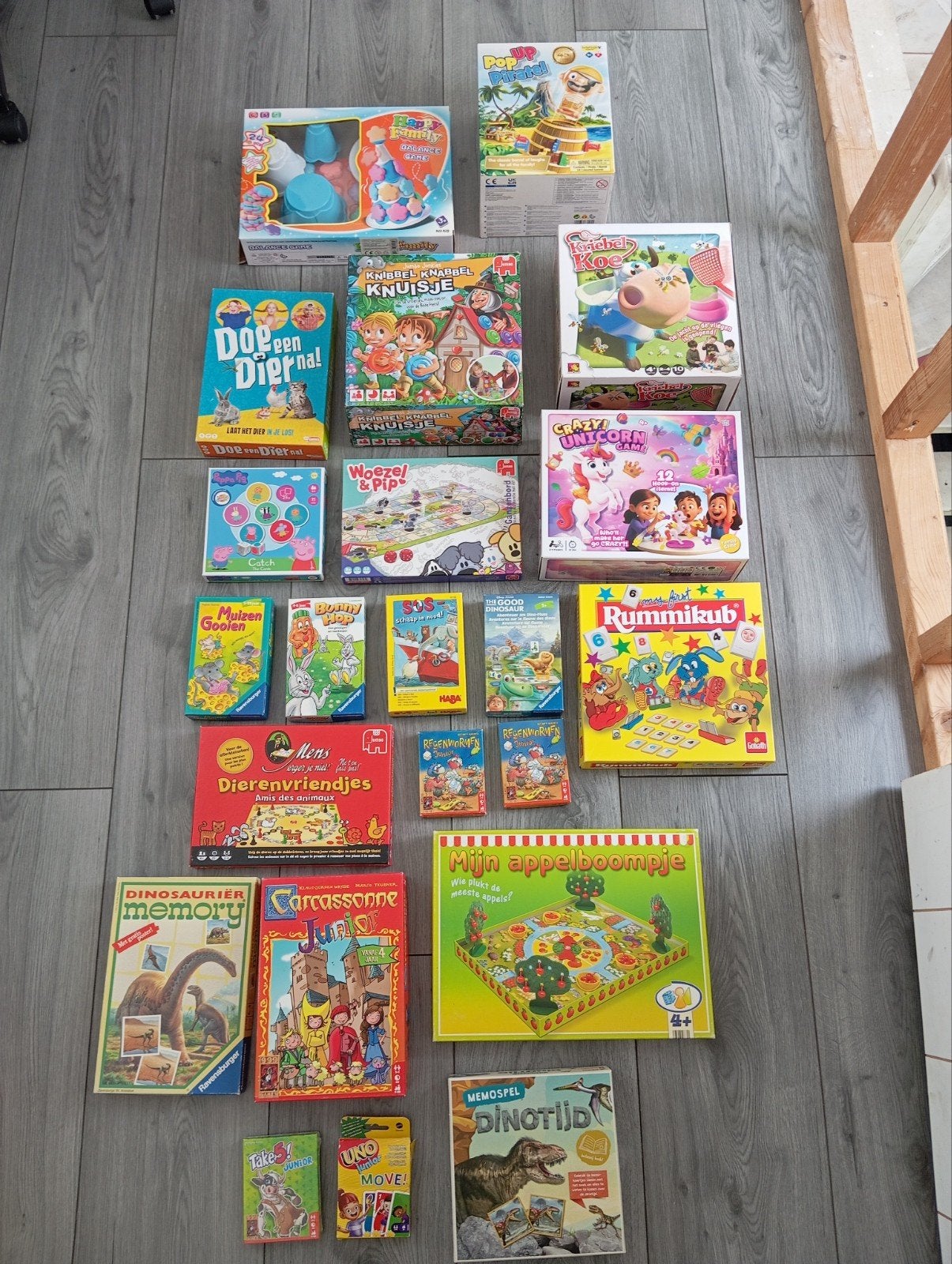 Veel spellen zoals Carcassonne, Rummikub, Regenwormen etc, Ophalen of Verzenden, Nieuw