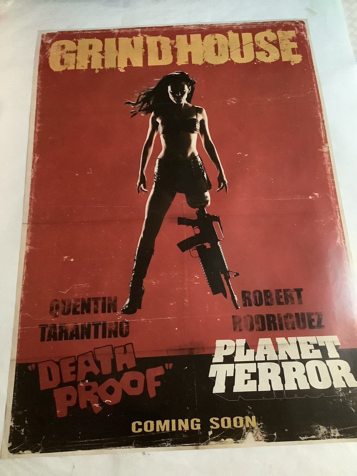 PLANET TERROR   FILMPOSTER   70-100 cm, Ophalen of Verzenden, Zo goed als nieuw, A1 t/m A3, Film en Tv