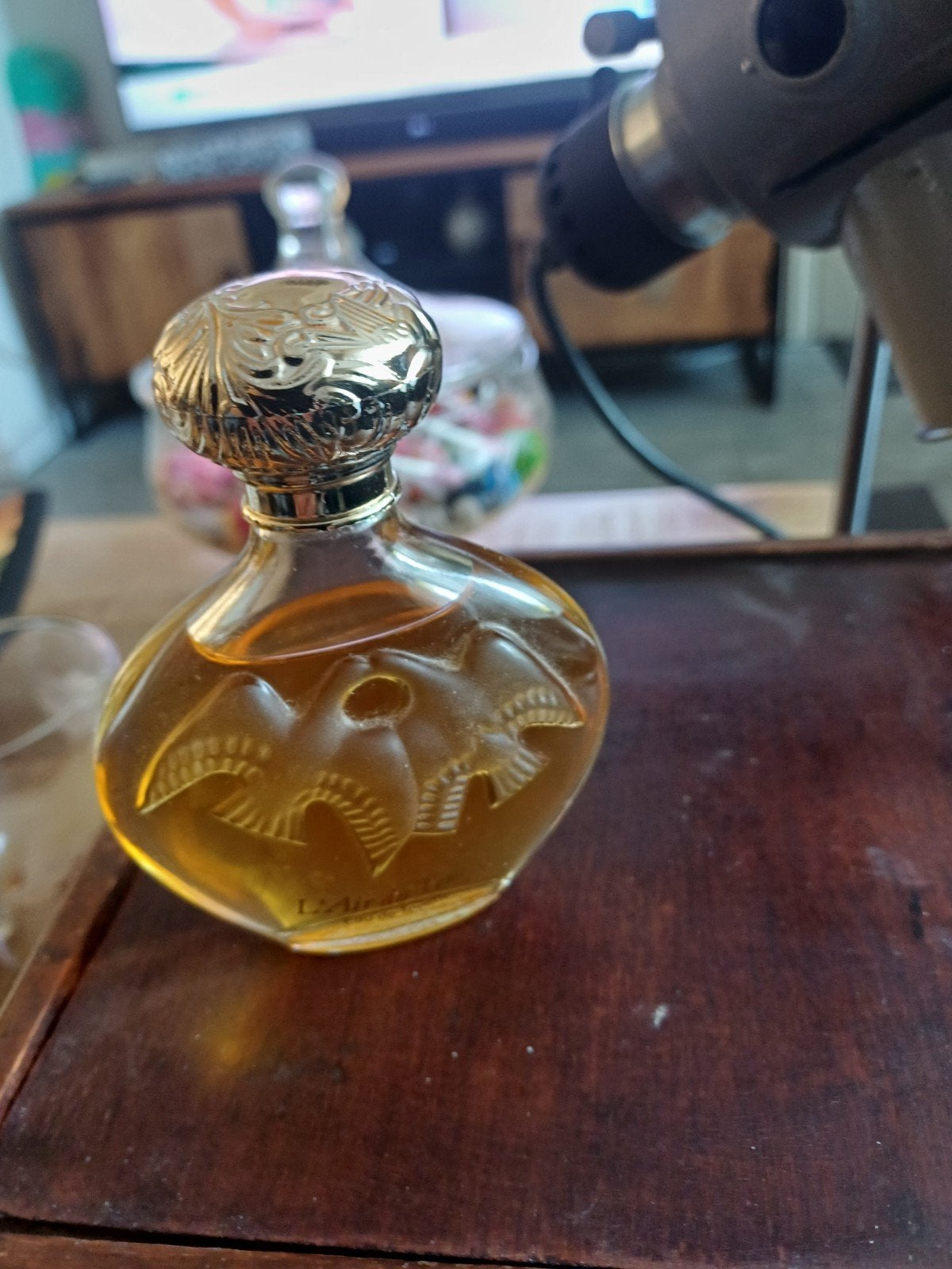 enorm zeldzame vintage franse.nina Richie eau du.toilette, Ophalen of Verzenden, Zo goed als nieuw, Parfumfles