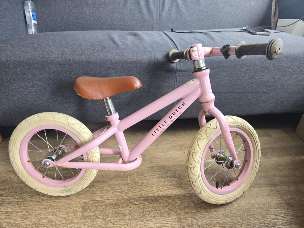 Kinderfiets, Fietsen en Brommers, Fietsen | Kinderfietsjes, Ophalen, Gebruikt, Minder dan 16 inch, Little Dutch