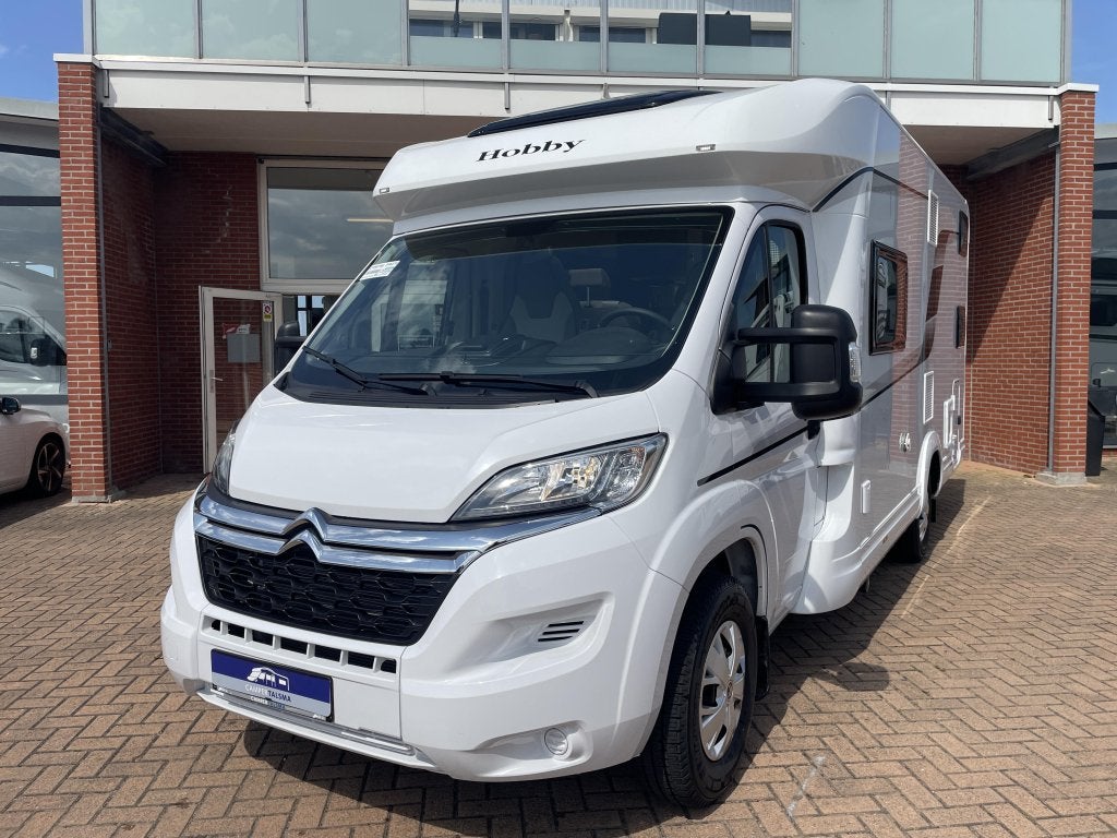 Hobby Optima On Tour T65 6 Persoons, Caravans en Kamperen, Campers, Ringverwarming, Hobby, Koelkast, 6 tot 7 meter