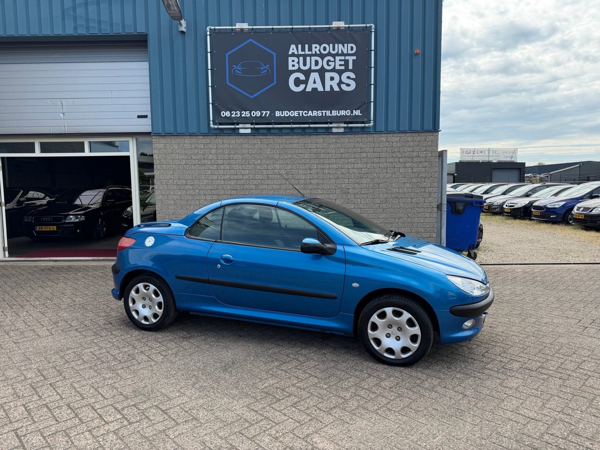 Peugeot 206 CC 1.6-16V, Auto's, Peugeot, Voorwielaandrijving, Stof, Gebruikt, 4 cilinders