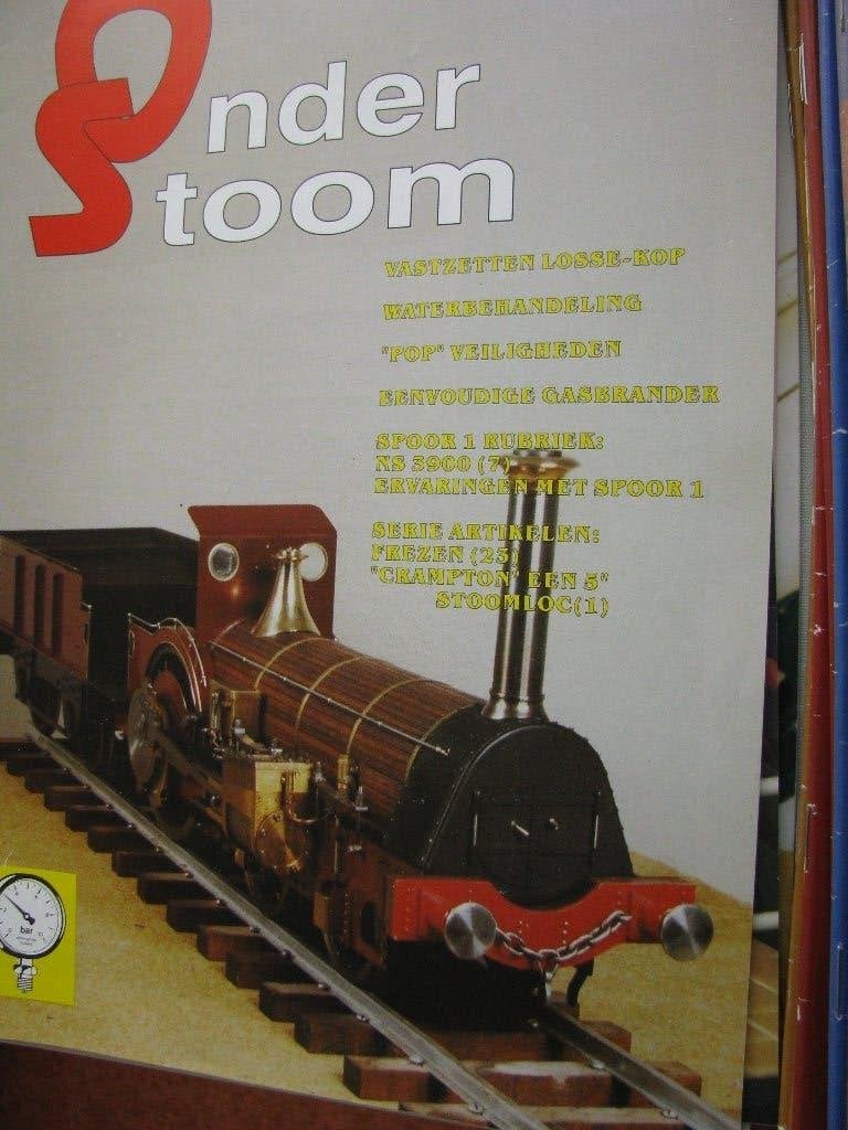 Modelbouwblad Onder Stoom, Ophalen of Verzenden, Zo goed als nieuw, Groter dan 1:32