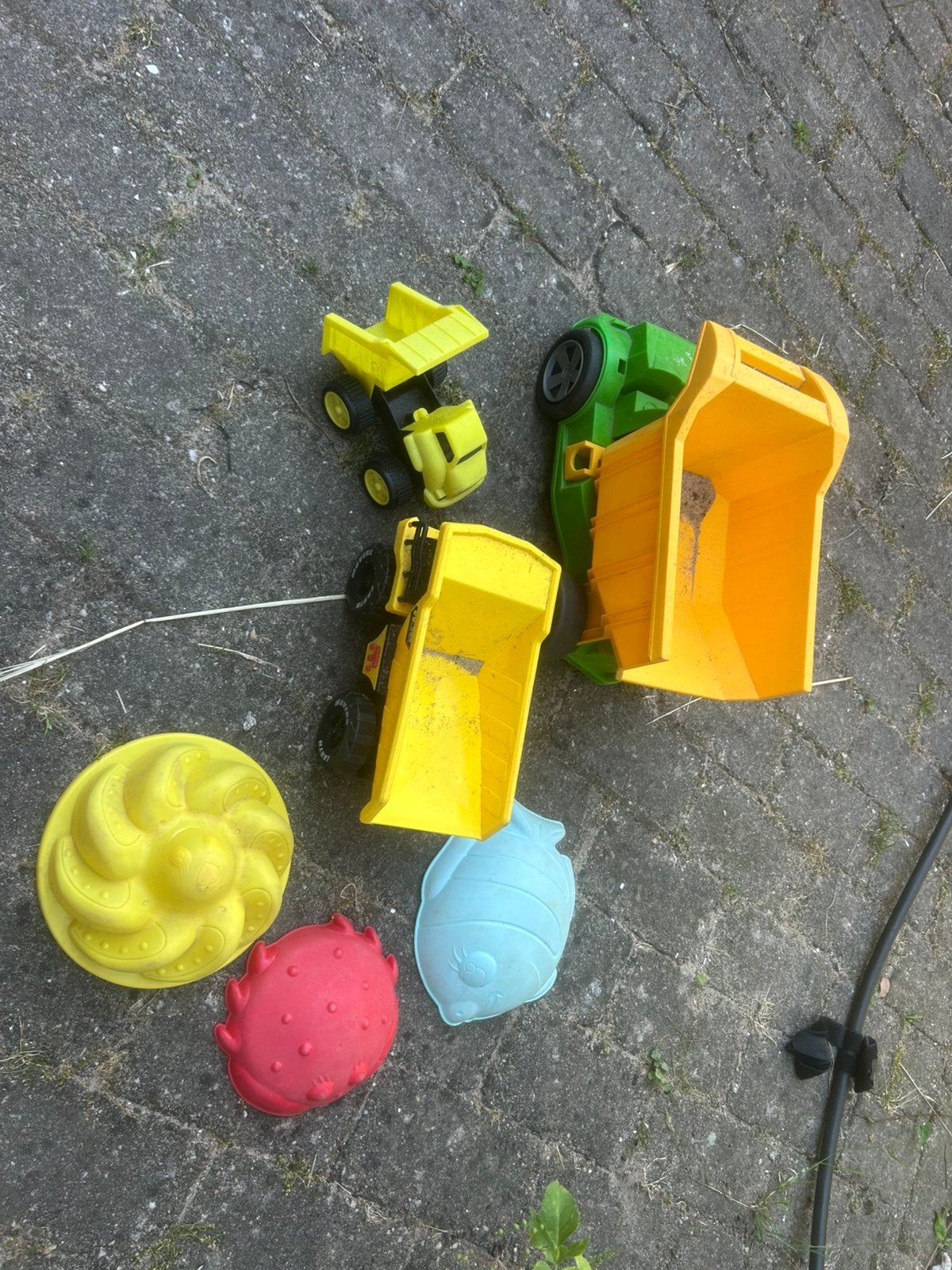 Strand speelgoed gratis af te halen, Ophalen, Gebruikt