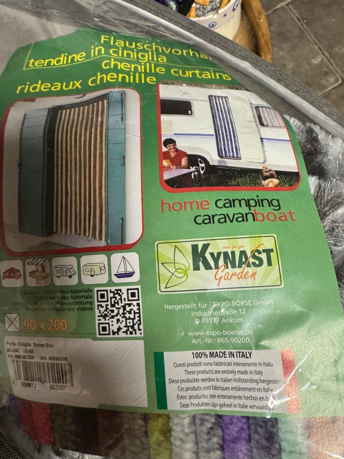 Kattenstaart gordijn, Ophalen of Verzenden, Nieuw