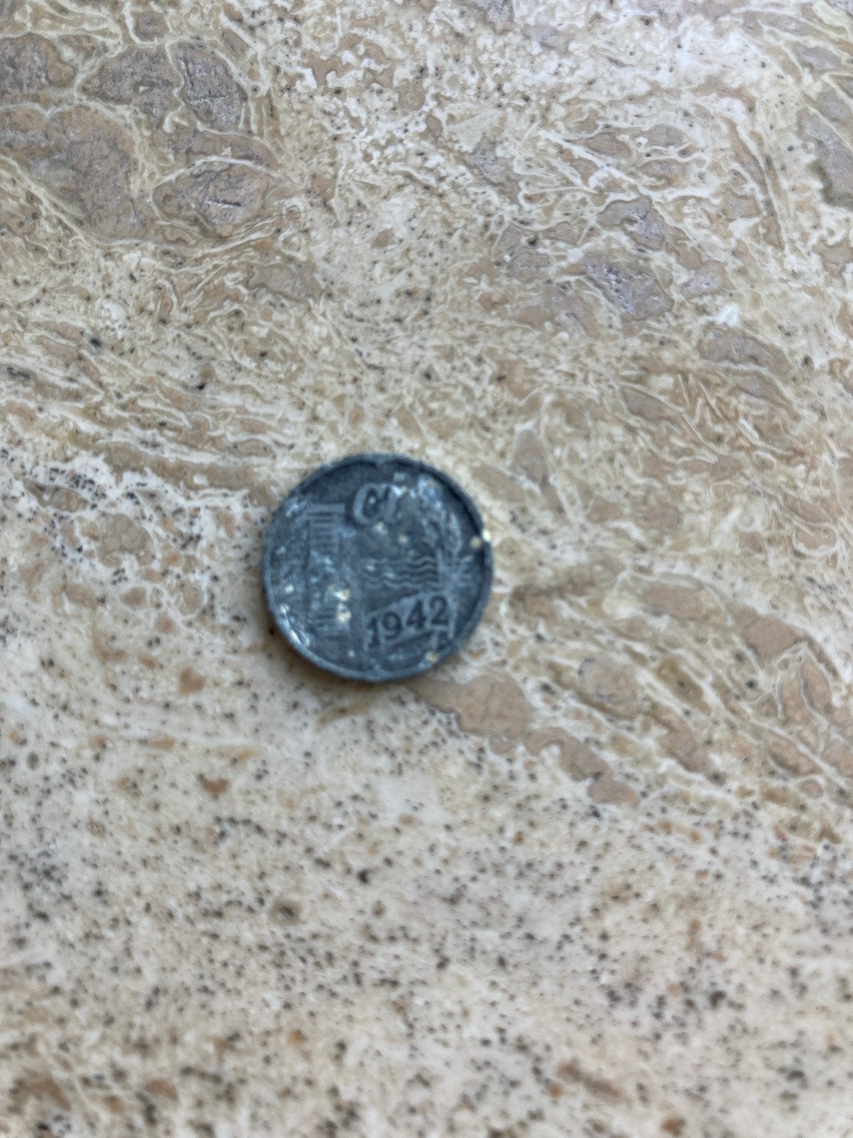 Nederlandse munt 1942, 1 cent, Koningin Wilhelmina, Postzegels en Munten, Munten | Nederland, Ophalen of Verzenden, Koningin Wilhelmina