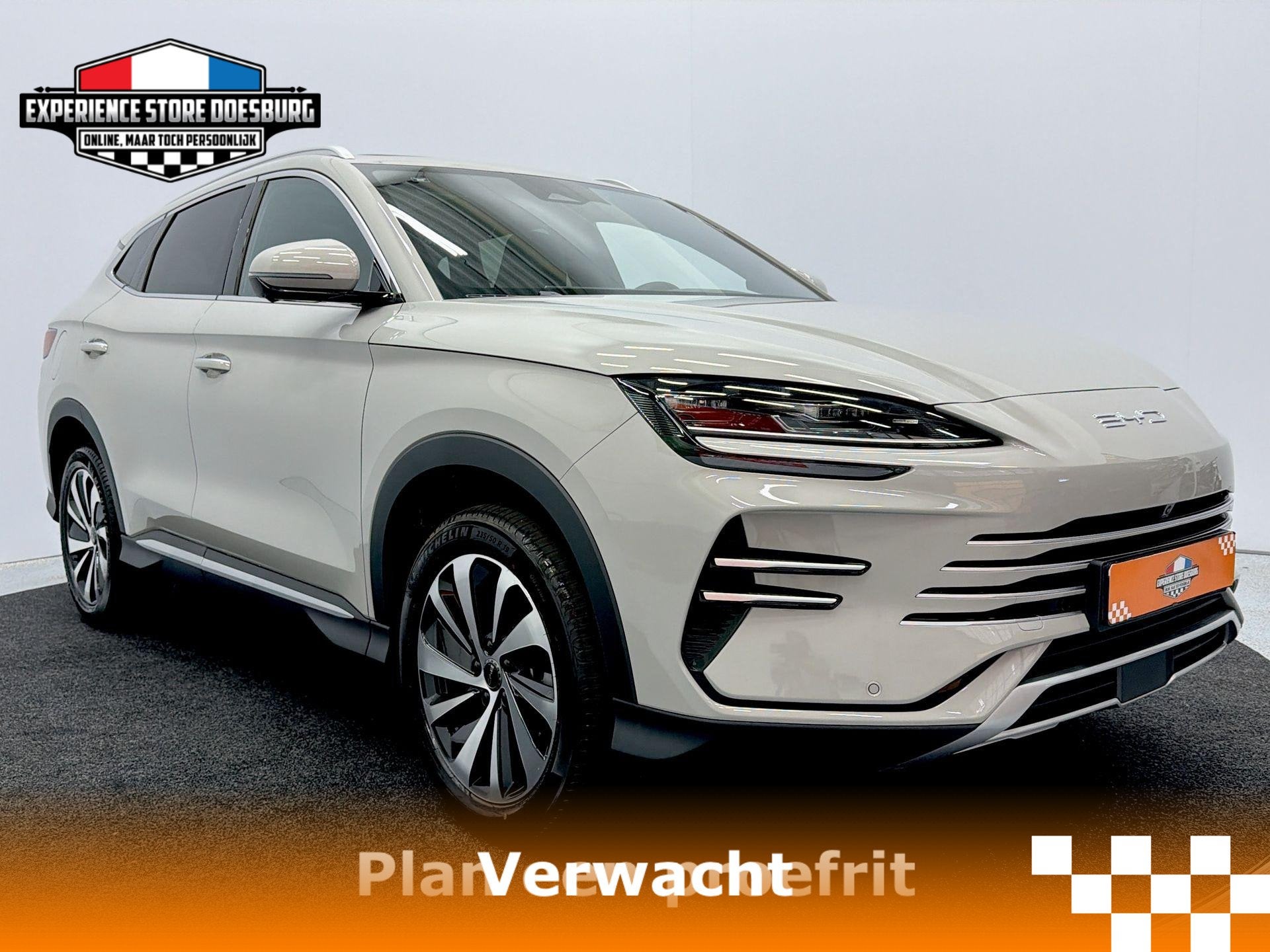 BYD Seal U PHEV DM-I Boost - Luxe zonder grenzen, Auto's, Automatische klimaatregeling, Met garantie (alle), 2020 kg, Beige