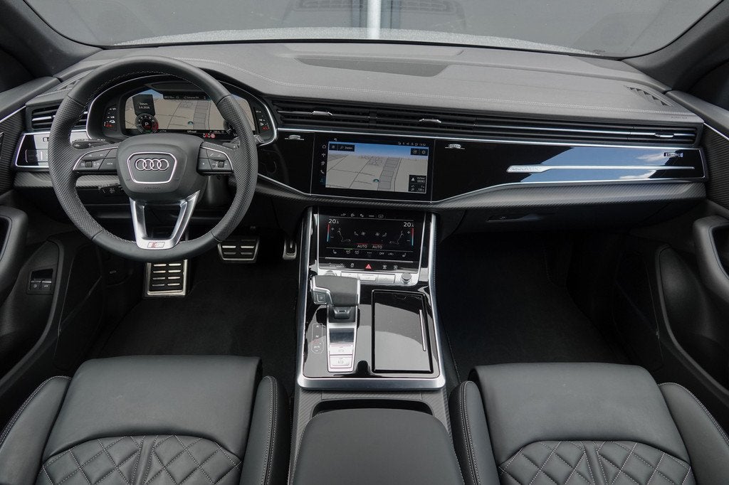 Audi Q8 60 TFSI-e 490Pk | Quattro | Competition | Luchtverin, Automaat, Gebruikt, Zwart, 2995 cc
