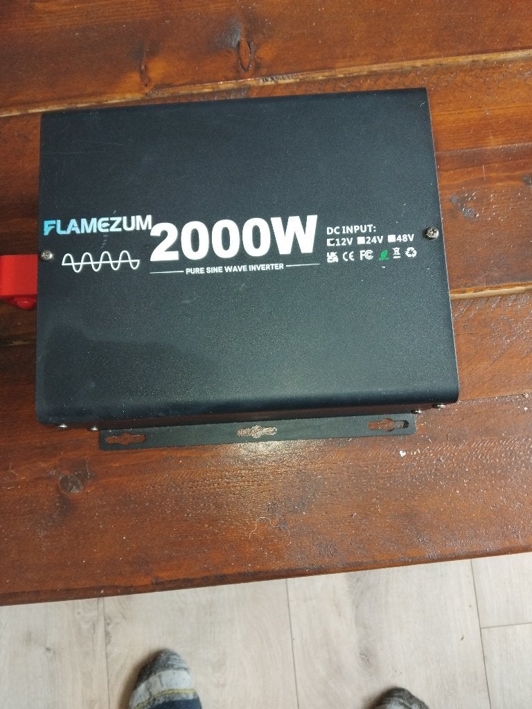 Zuivere Sinus Omvormer 2000 Watt, Caravans en Kamperen, Ophalen of Verzenden, Nieuw