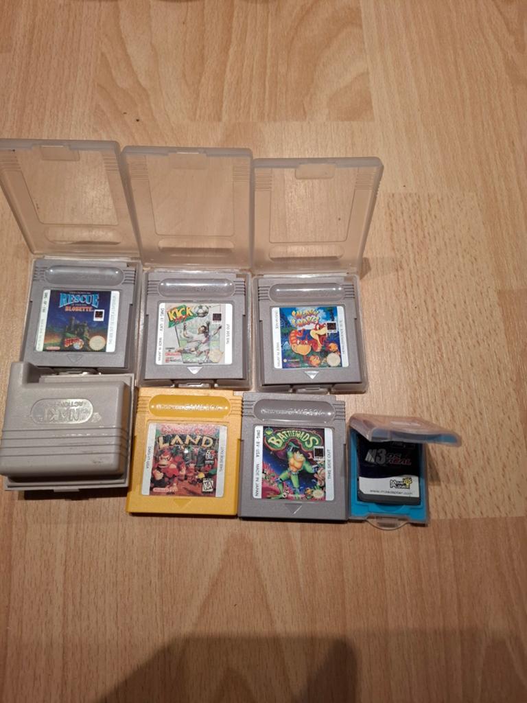 Game Boy spellen - Diverse titels (6 stuks), Spelcomputers en Games, Games | Nintendo Game Boy, Gebruikt, Overige genres, 1 speler