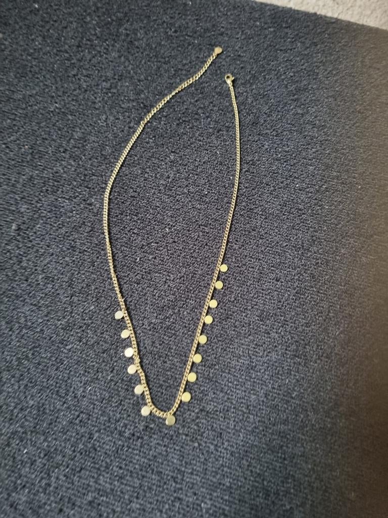 My Jewellery ketting met muntjes, Ophalen of Verzenden, Zo goed als nieuw, Goud, Overige materialen