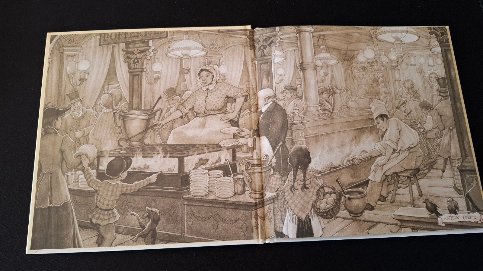 Anton Pieck - Vermaak, Ophalen of Verzenden, Gelezen, Anton Pieck